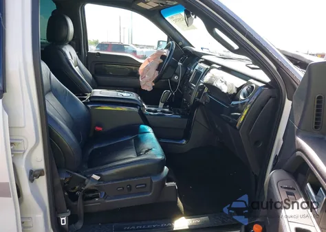 2012 Ford F-150 Harley-Davidson from USA, damaged, VIN 1FTFW1E64CFB93542